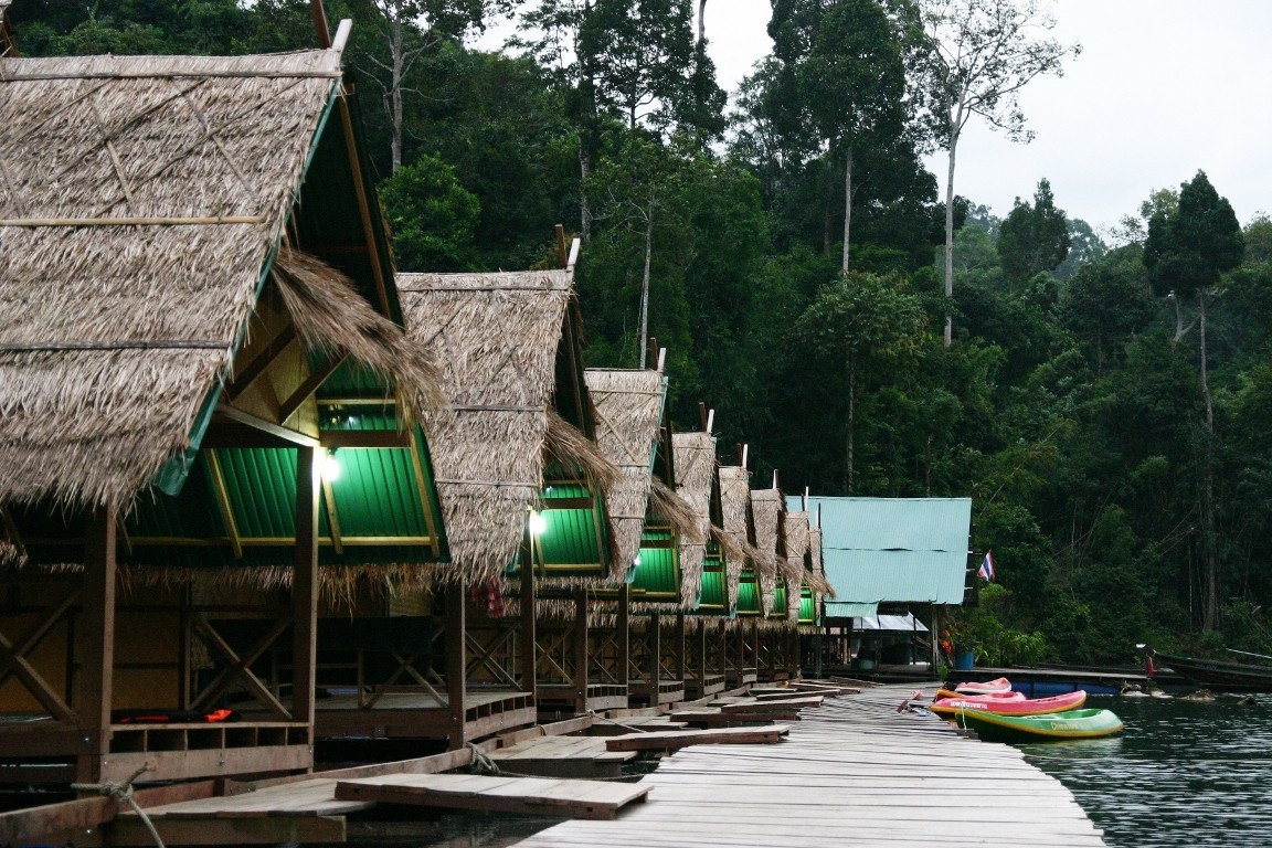 Raft Houses, Cheow Lan Lake, Khao Sok National Park